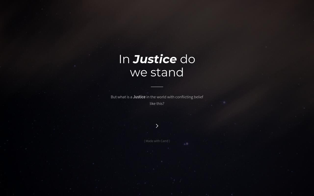 Carrd profile picture for @justification